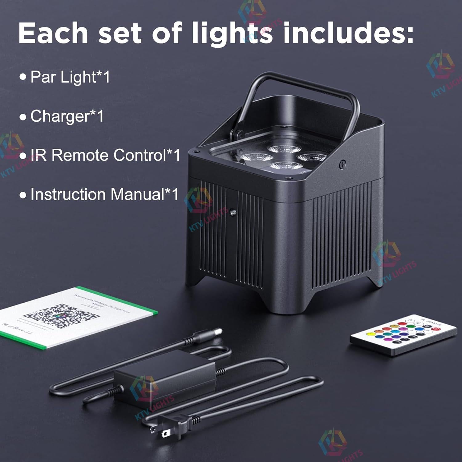 9X18W RGBW+UV APP waterproof par light-P6