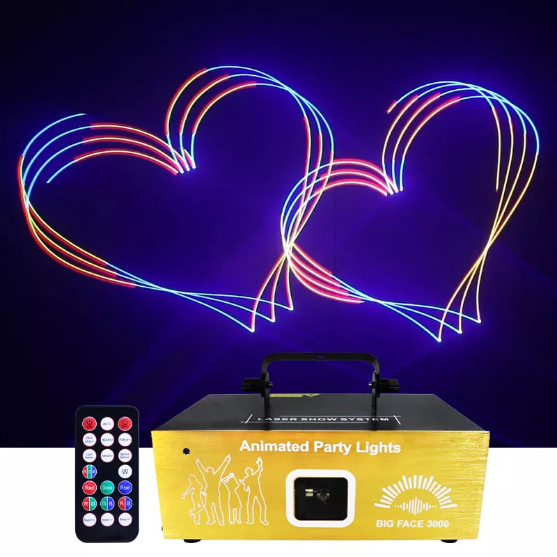 3w animation laser light-A27