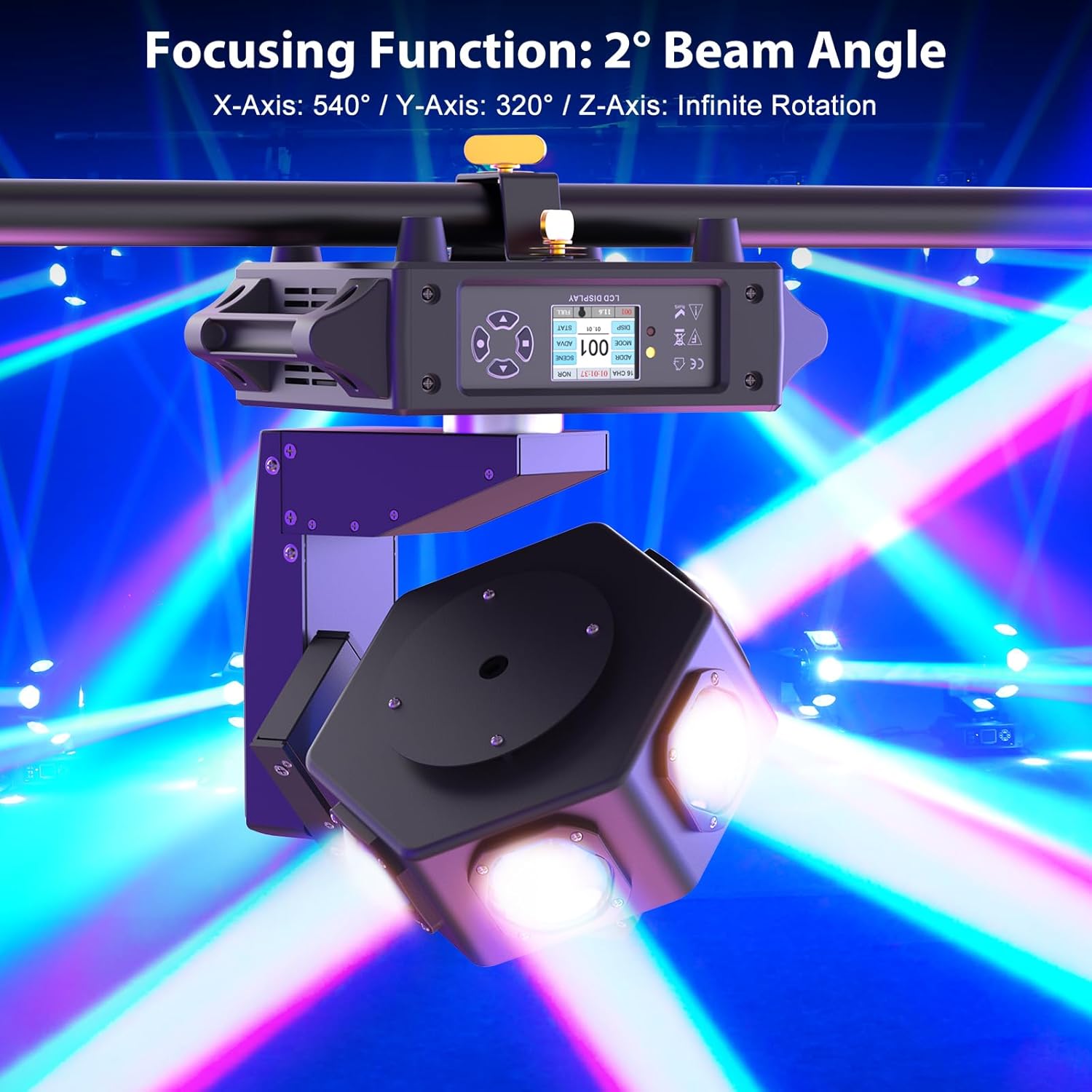 240W six-eye moving head stage light-E16