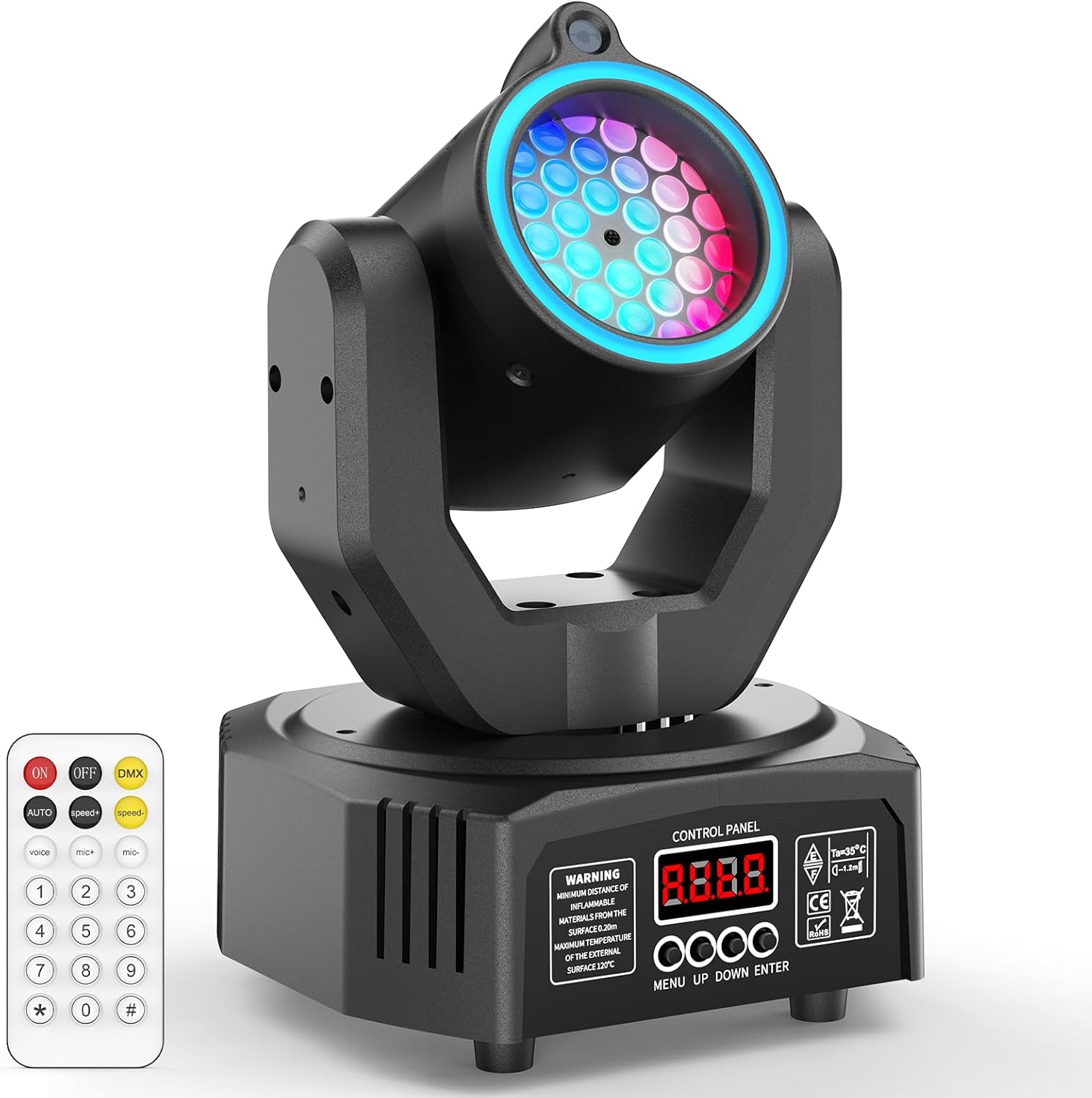 Compact 30W stage moving head light-E40