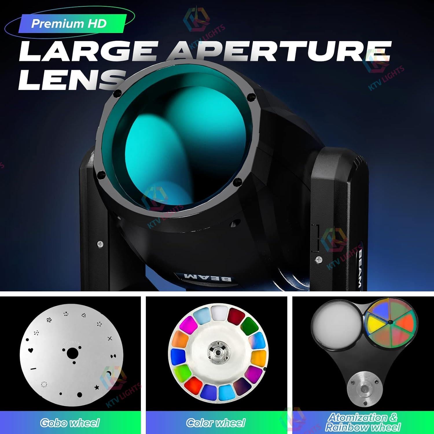 280W 10R High Quality Stage Moving Head Light-E55