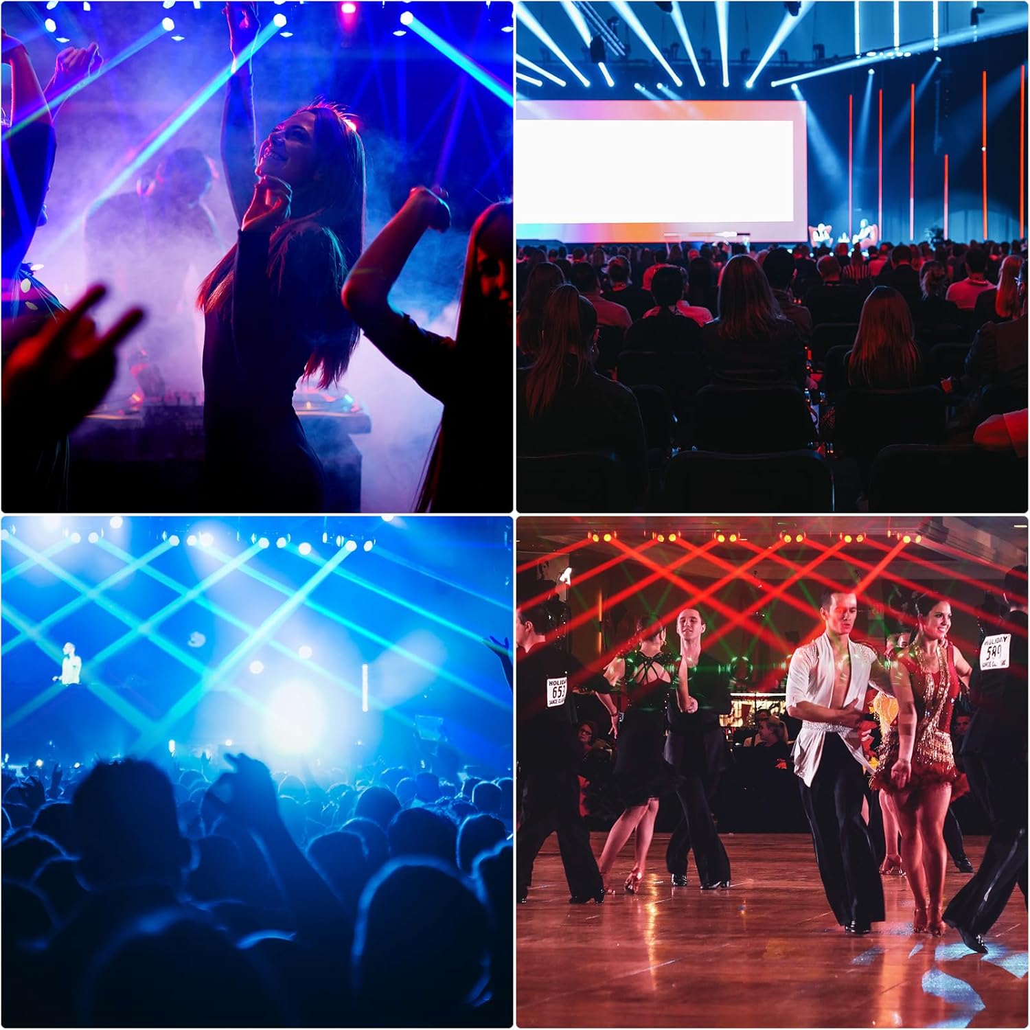 240W six-eye moving head stage light-E16