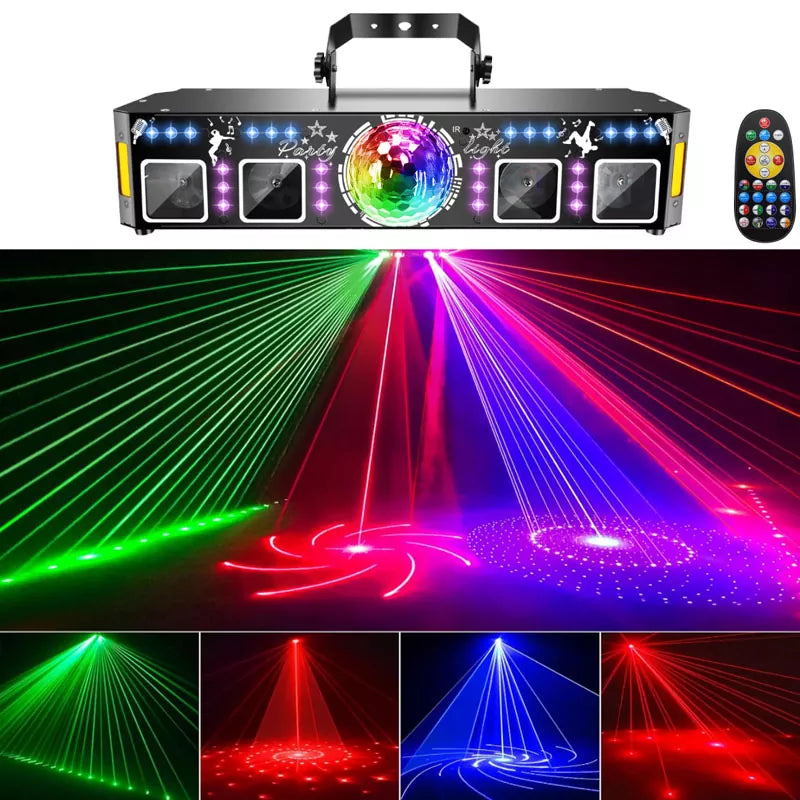 Six-in-One Effect Stage Light-B36