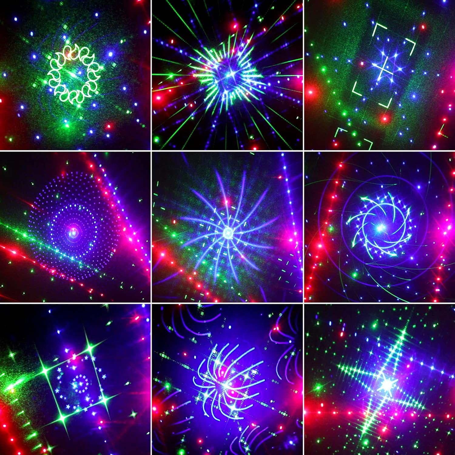 4-in-1 RGB Disco Laser Light-B5