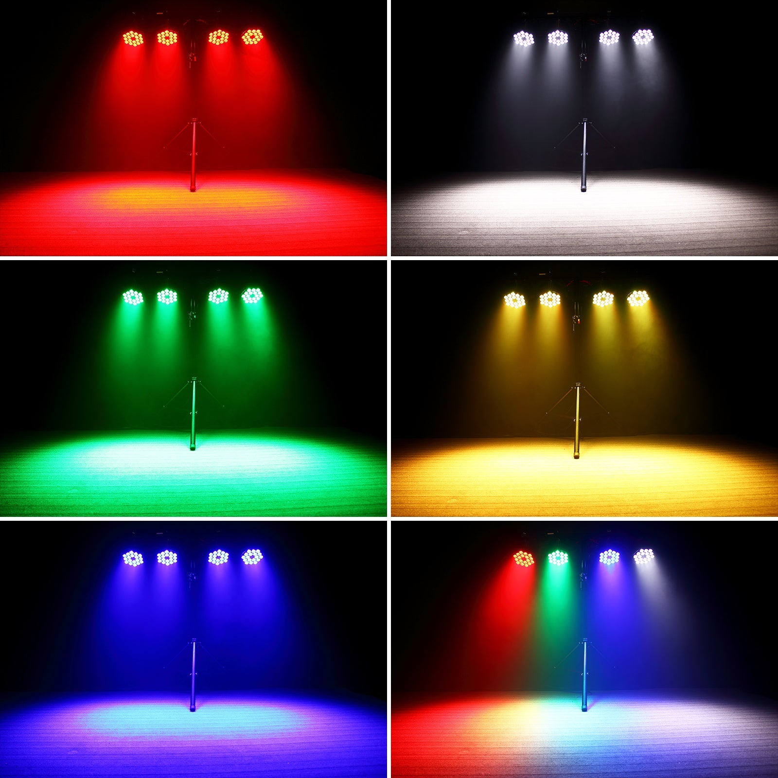 200W RGBW Par Light-P4