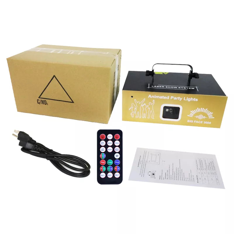 New 3w animation laser light-A27