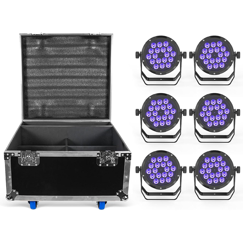 150W IP67 6-in-1 RGBW+UV Waterproof Par Light - P29