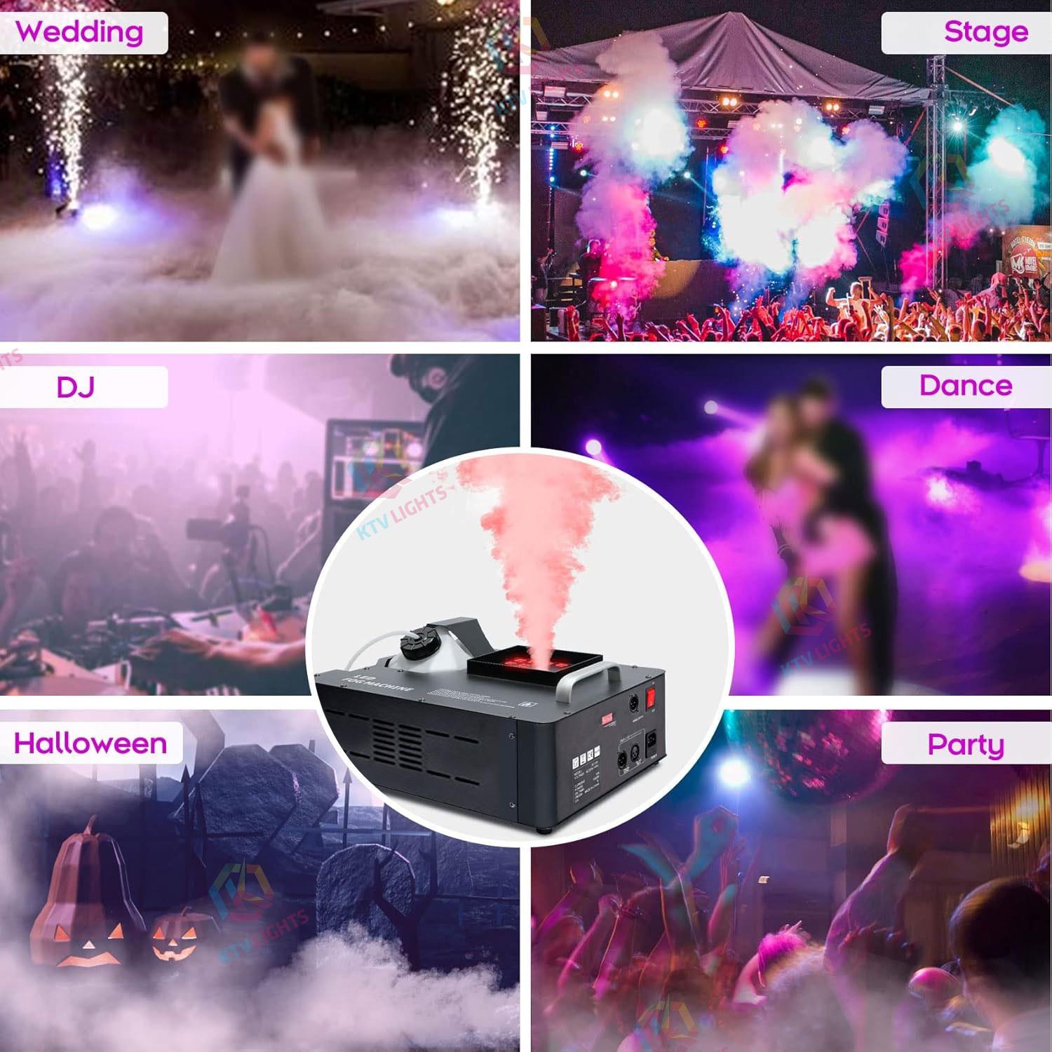 1500W RGB DMX 512 Smoke Machine Lighting Effect-Y14
