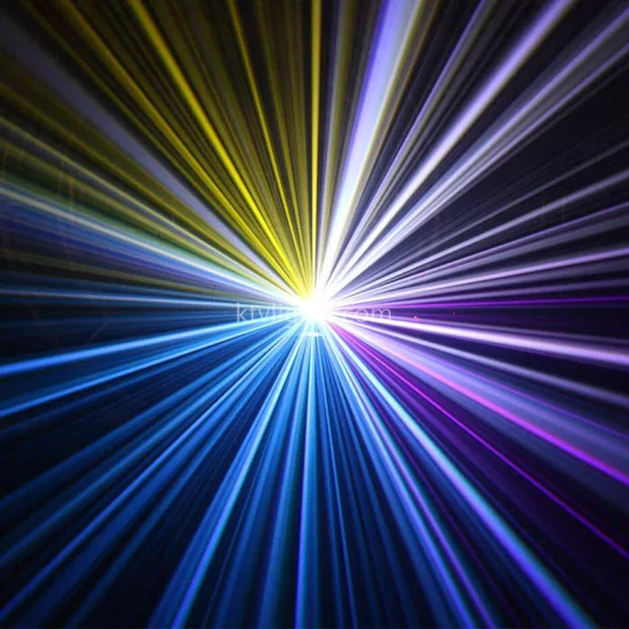 2w luz laser céu estrelado-B21