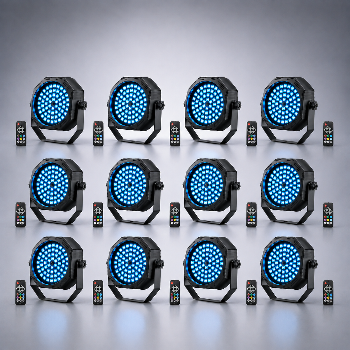 KTVLIGHTS Mini 60W RGB USB Rechargeable Strobe PAR Light-P33
