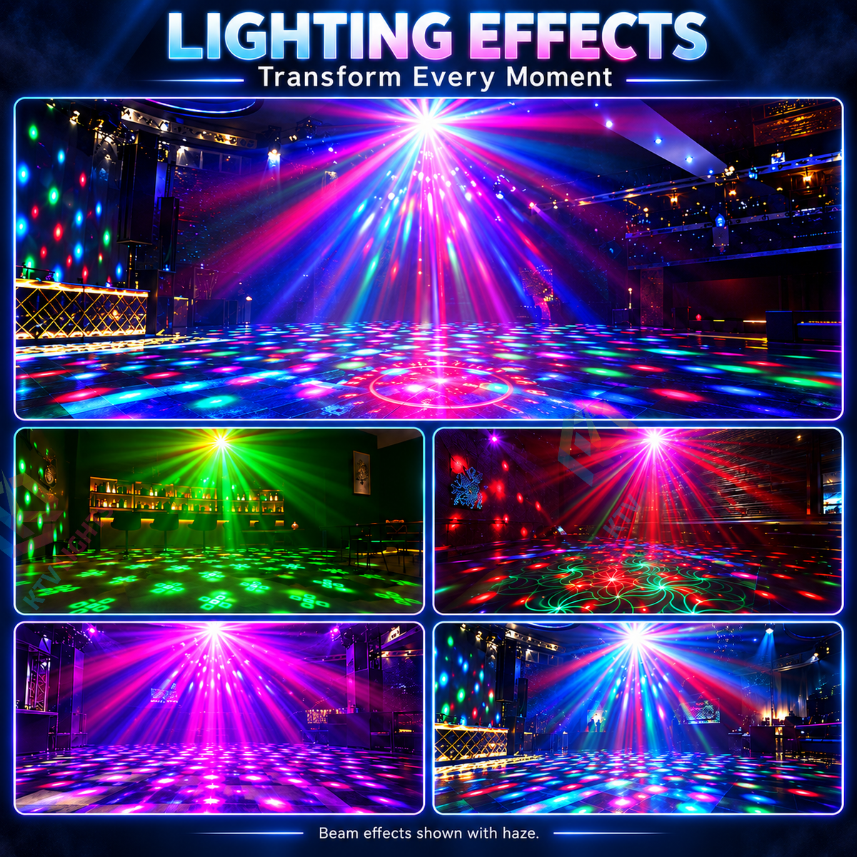 KTVLIGHTS USB Mini Party Laser Light-C12