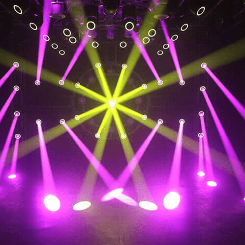 N-ELF100B series-80W moving head DJ light stage light DMX light show - Ktvlights