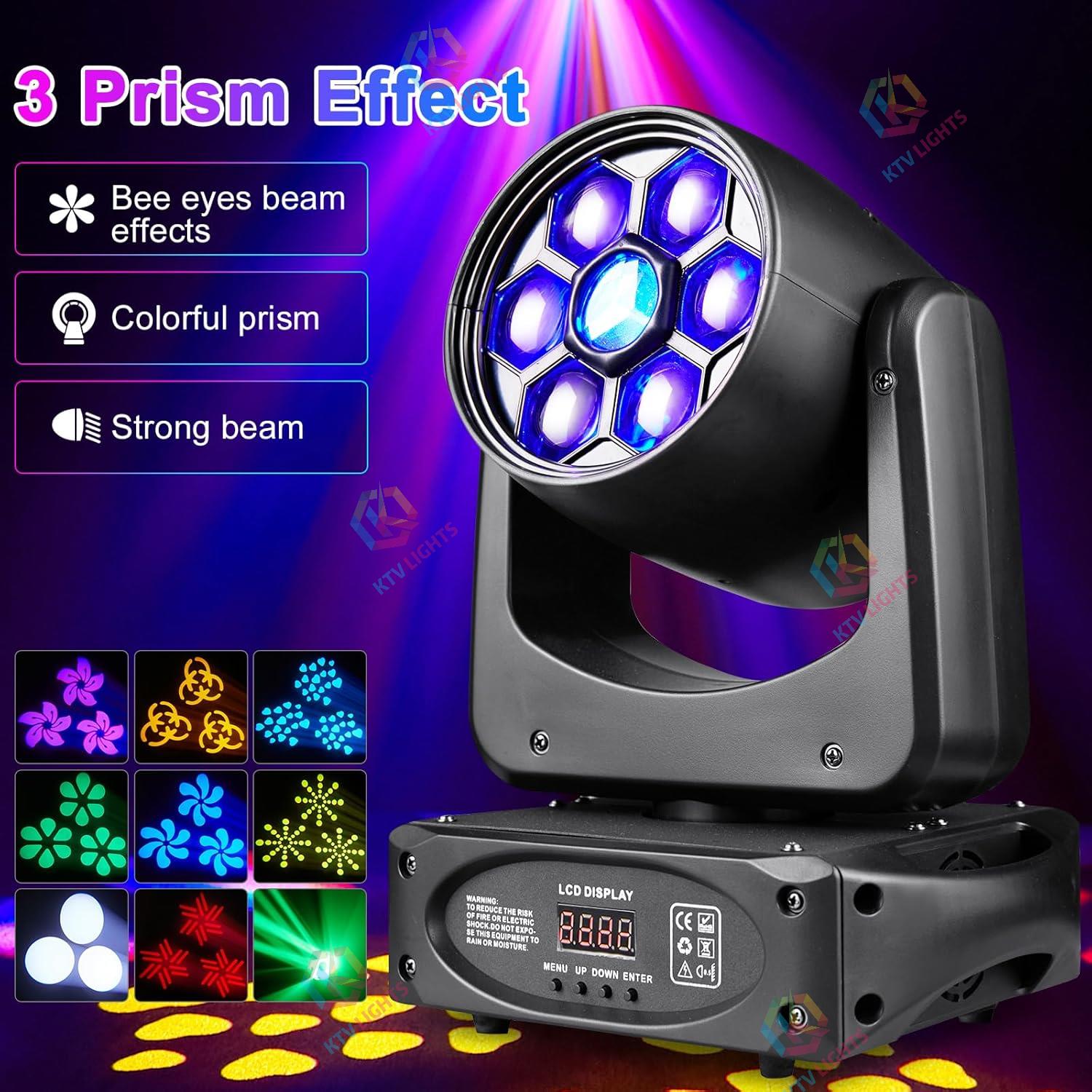 150W 4-in-1 RGBW Beam Moving Head Light-E61