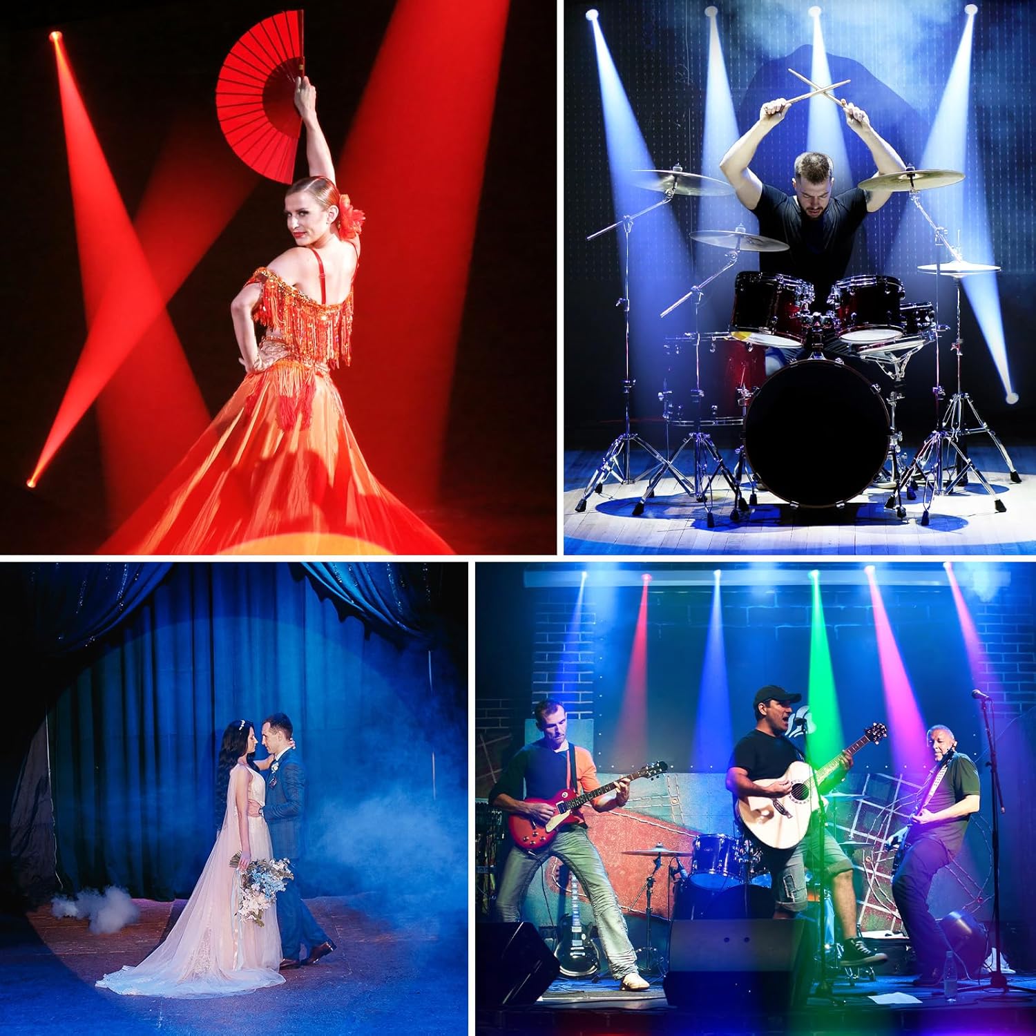 20w RGBW LED spotlight-J4