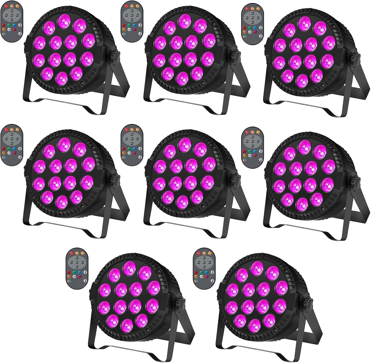 80W RGBW 4-in-1 LED Par Light-P2
