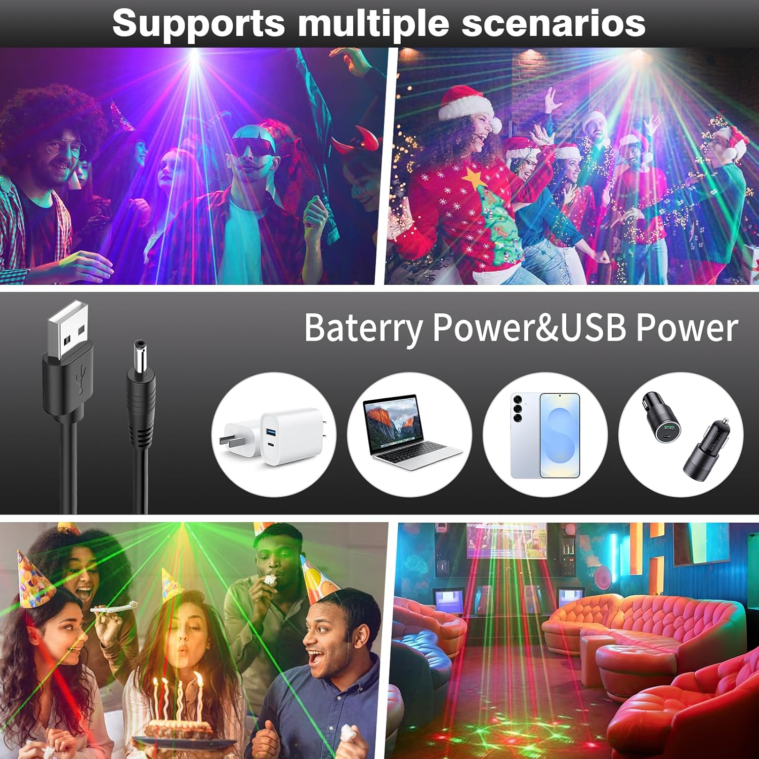 USB Party Disco Light-C22