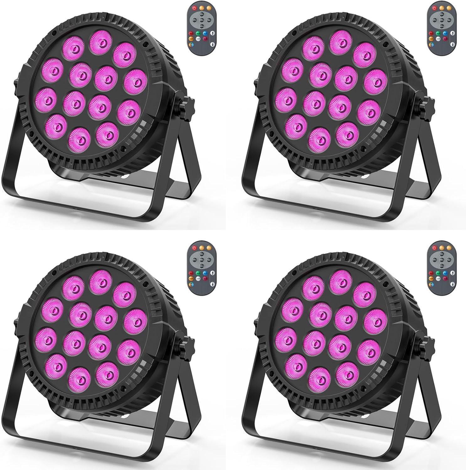 80W RGBW 4-in-1 LED Par Light-P2