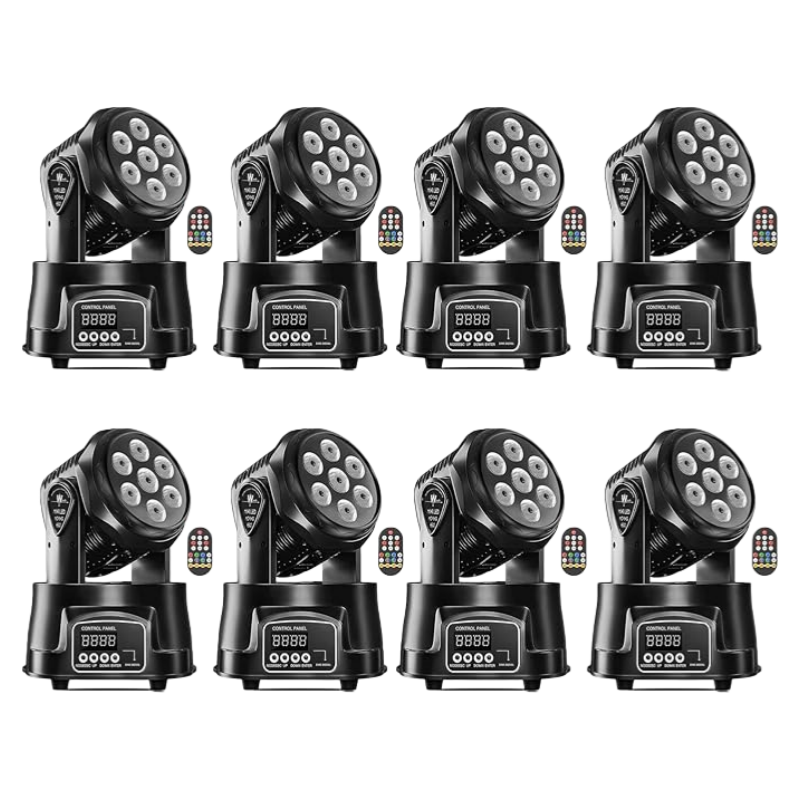 7x10W Moving Head Color Washing Light - P9