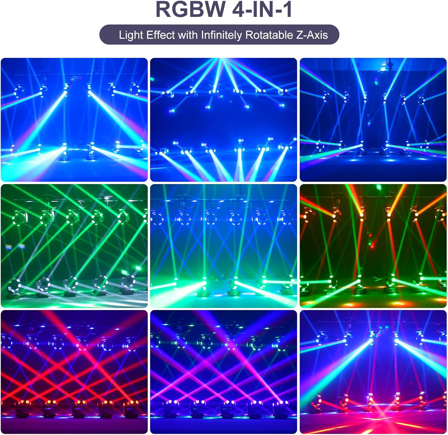 240W six-eye moving head stage light-E16