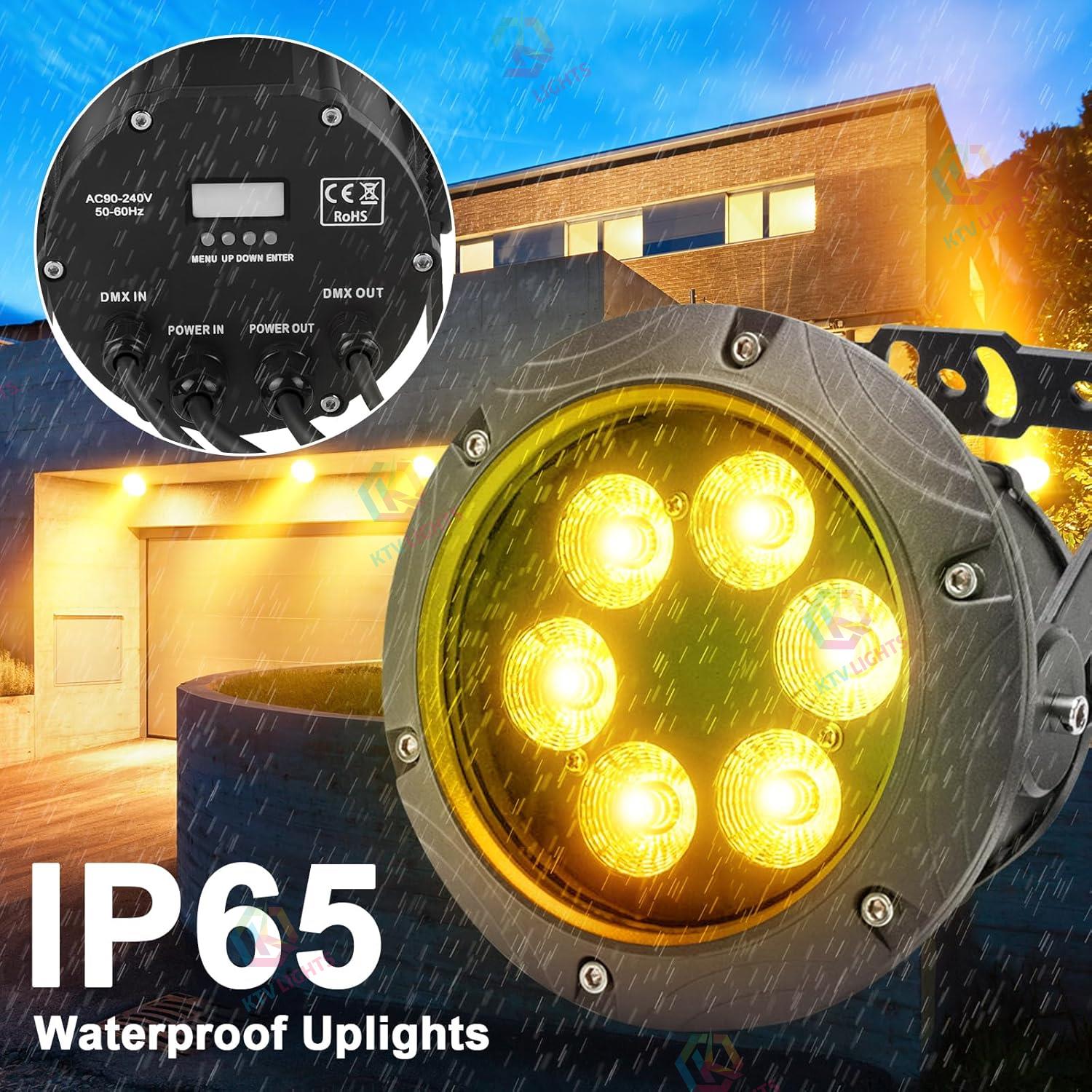 4In1 6X10W RGBW Waterproof Par Light-P17