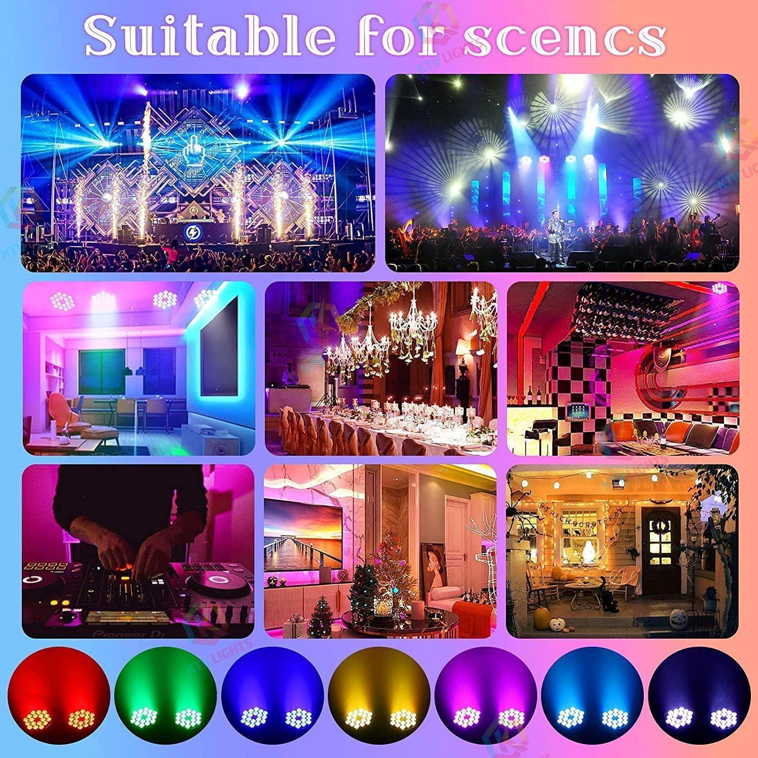 200w RGBW LED Stage Par Light-P4