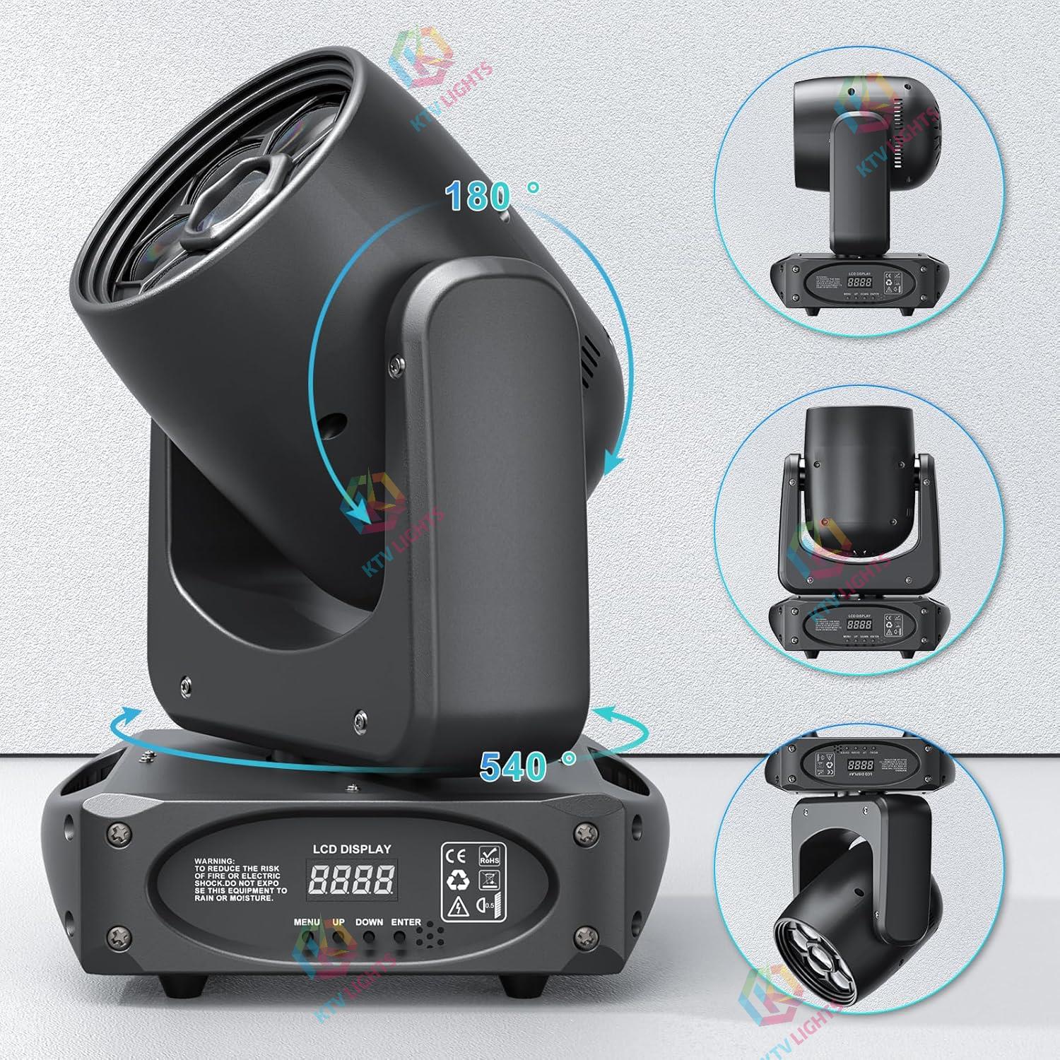 150W 4-in-1 RGBW Beam Moving Head Light-E61