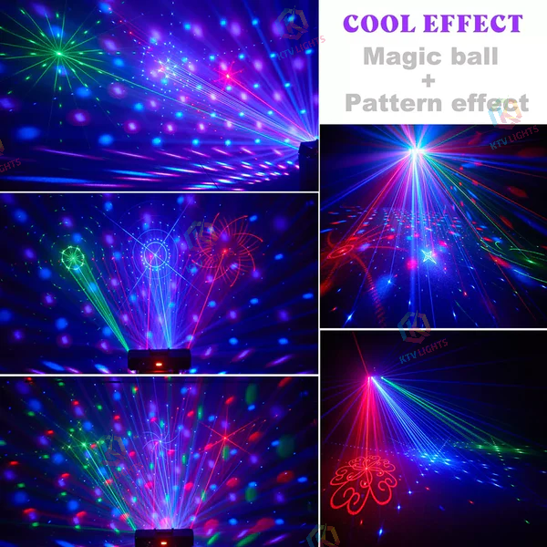 Six-in-One Effect Stage Light-B36