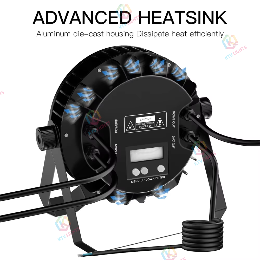 18x 10W 4-in-1 IP65 Waterproof Par Light-P70