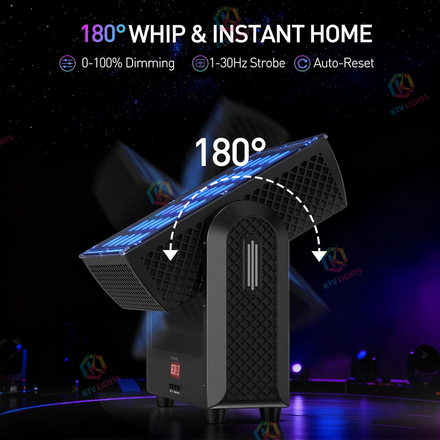 200W LED strobe moving head light/wall washer light-E66