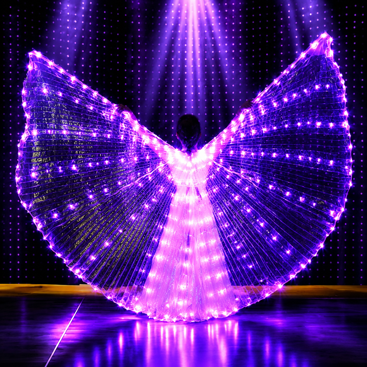 KTVLIGHTS Glow Like A Goddess With LED Dance Wings-M37