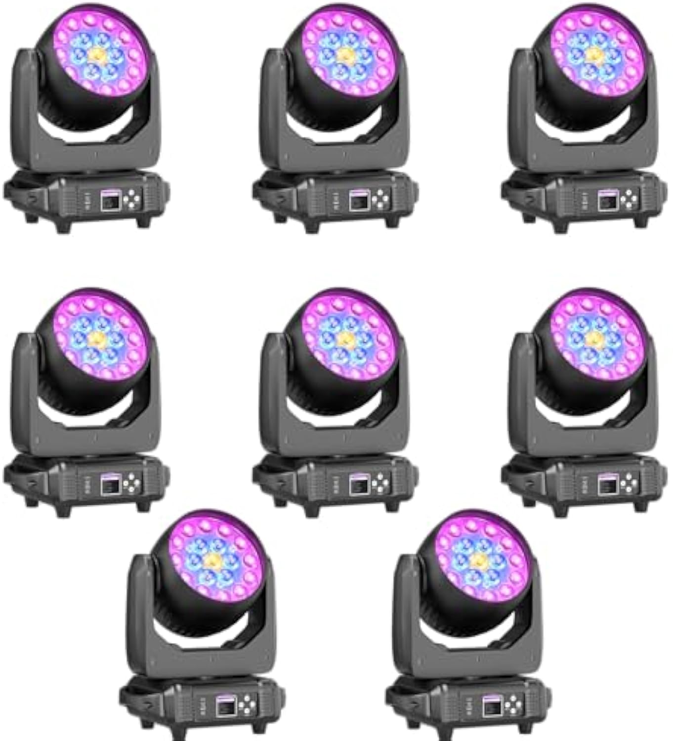 285w RGBW stage light 19 LED moving head light-P5