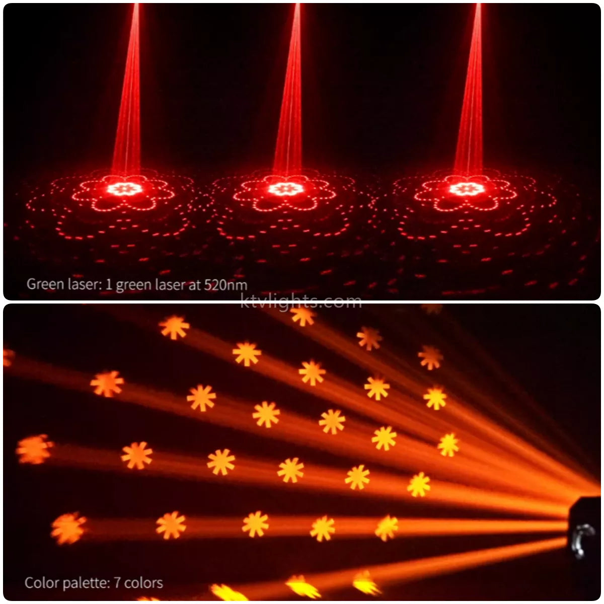 3 in 1 Wash Pattern Laser Light-B41