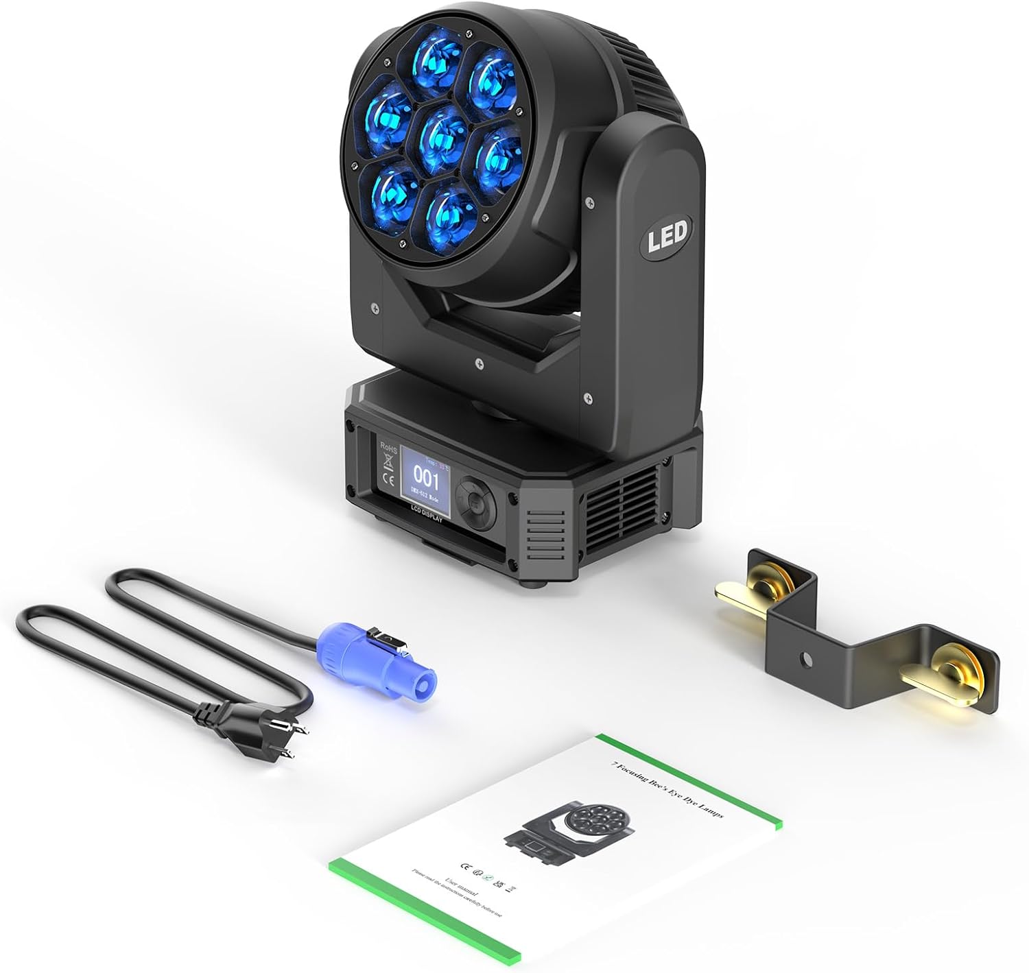 350w LED RGBW 4-in-1 Moving Head Light -E45
