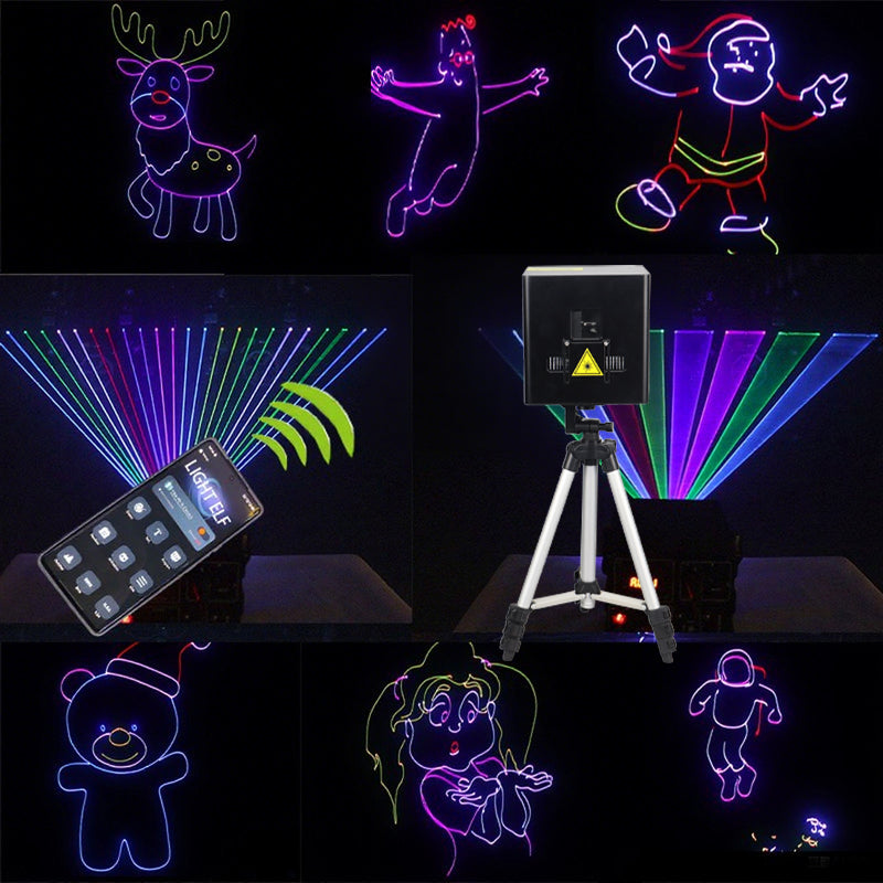 Rechargeable Bluetooth APP Laser Light-A9