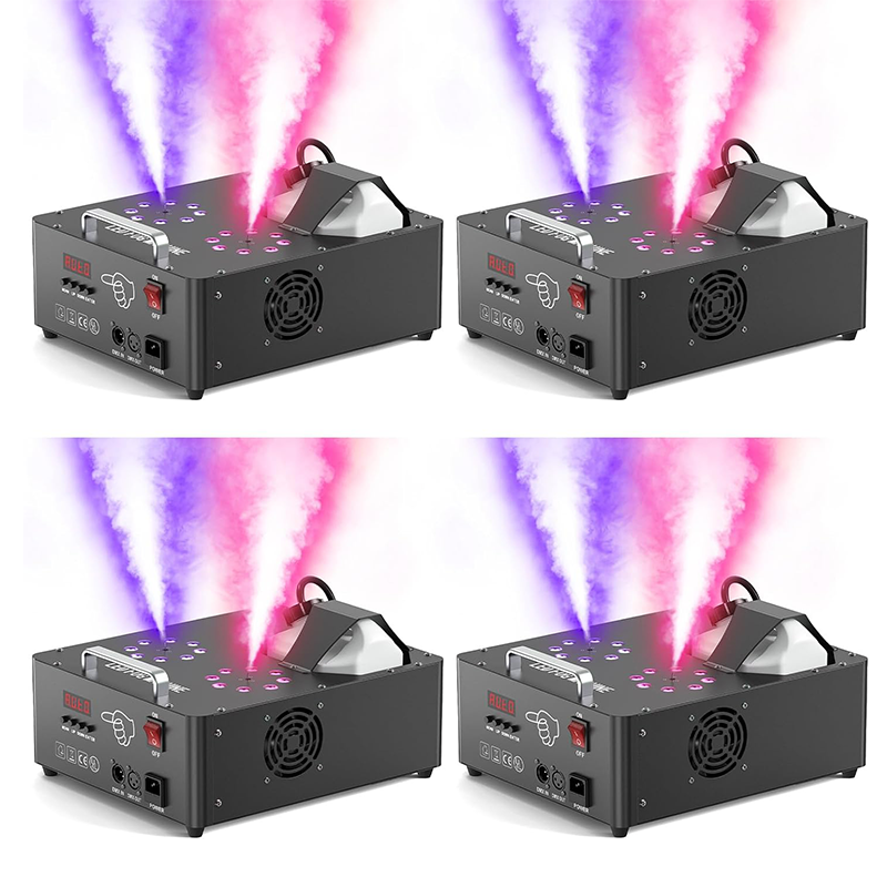 2000W Dual-Tube Adjustable LED RGB Smoke Machine-Y11