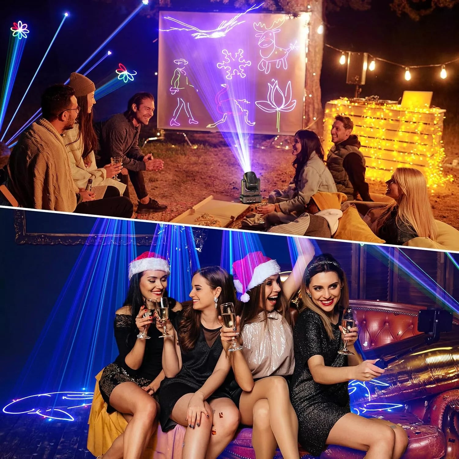 120W Bluetooth APP Animation Moving Head Light-A32