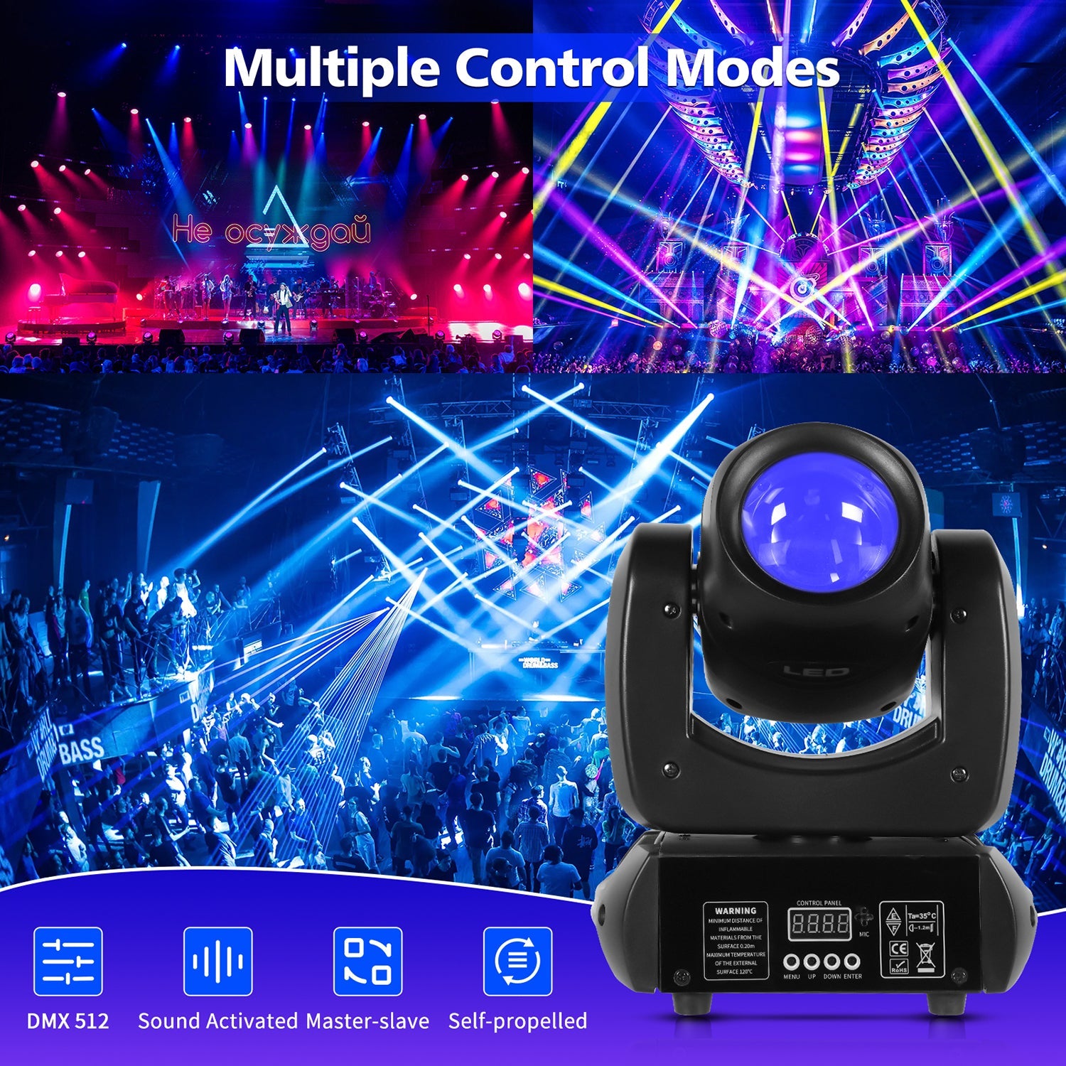 100W beam moving head stage light-E17