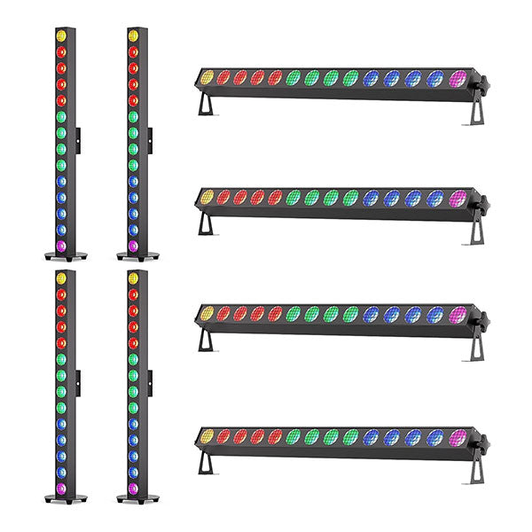 60w Mini LED Strobo RGB 3em1 Lavadora de Parede-X21