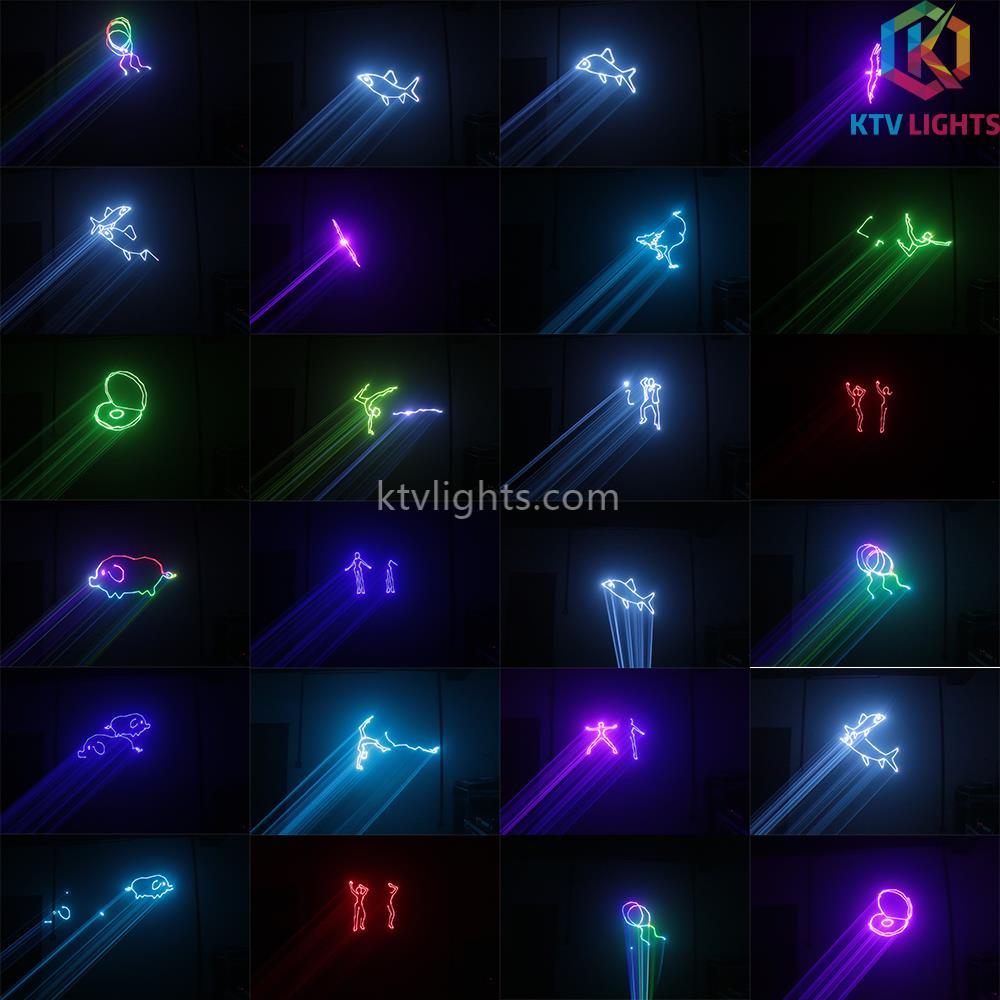2w-3w RGB animation laser light-A6 - Ktvlights