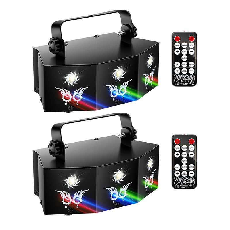 9-Lens Laser Light DMX Stage Light-B47