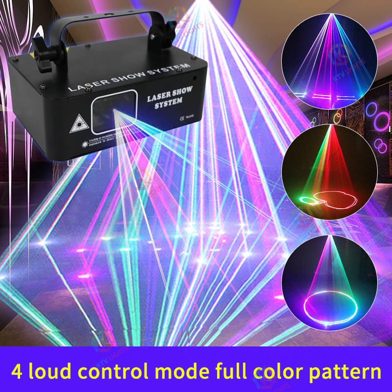 Classic Single Hole RGB Line Scan Laser Light-B1