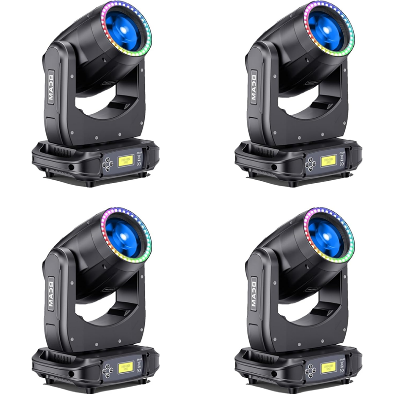 180W LED Rainbow Beam and Pattern Moving Head Light-E43