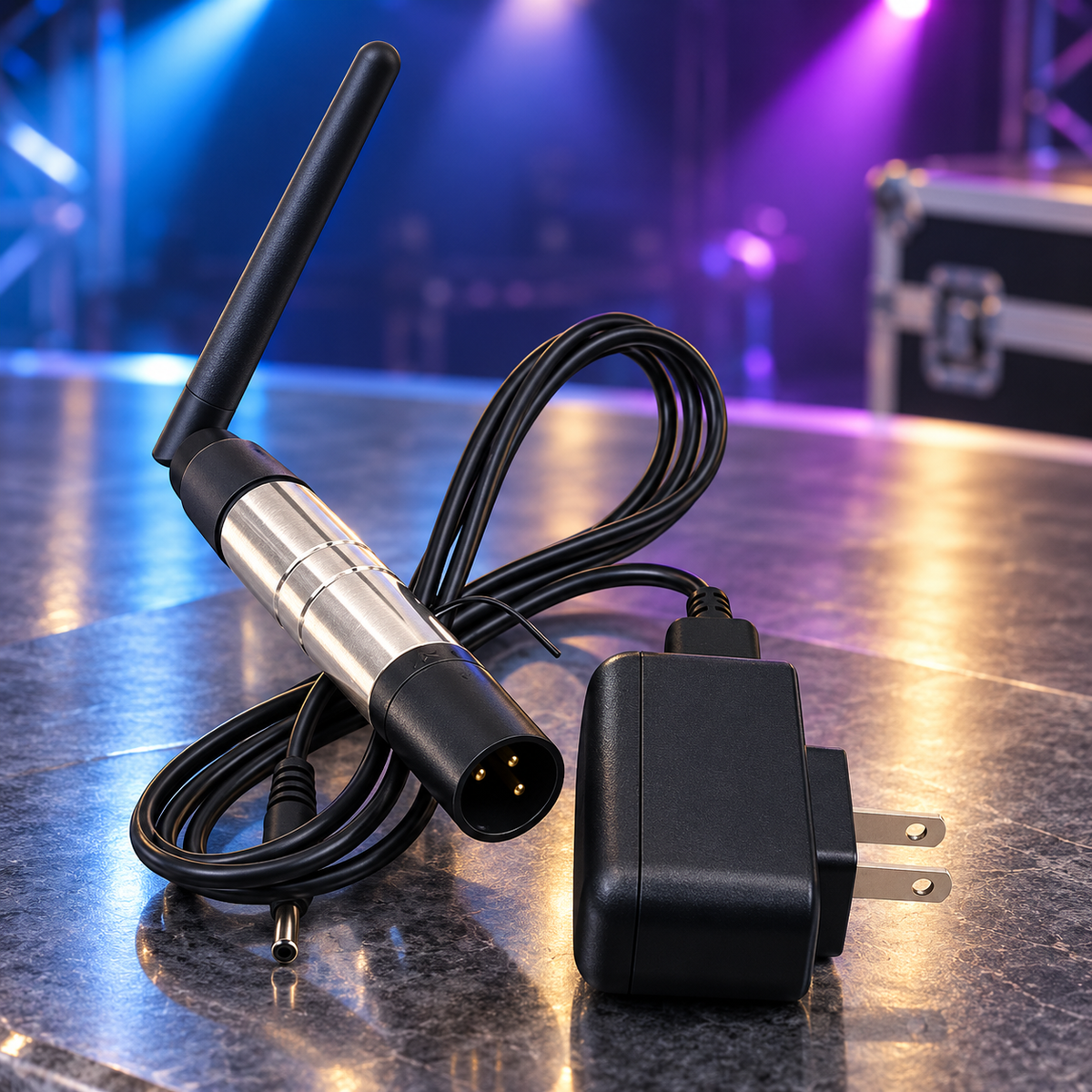 KTVLIGHTS 4/8-Way DMX512 Signal Amplifier & Stage Splitter-D11