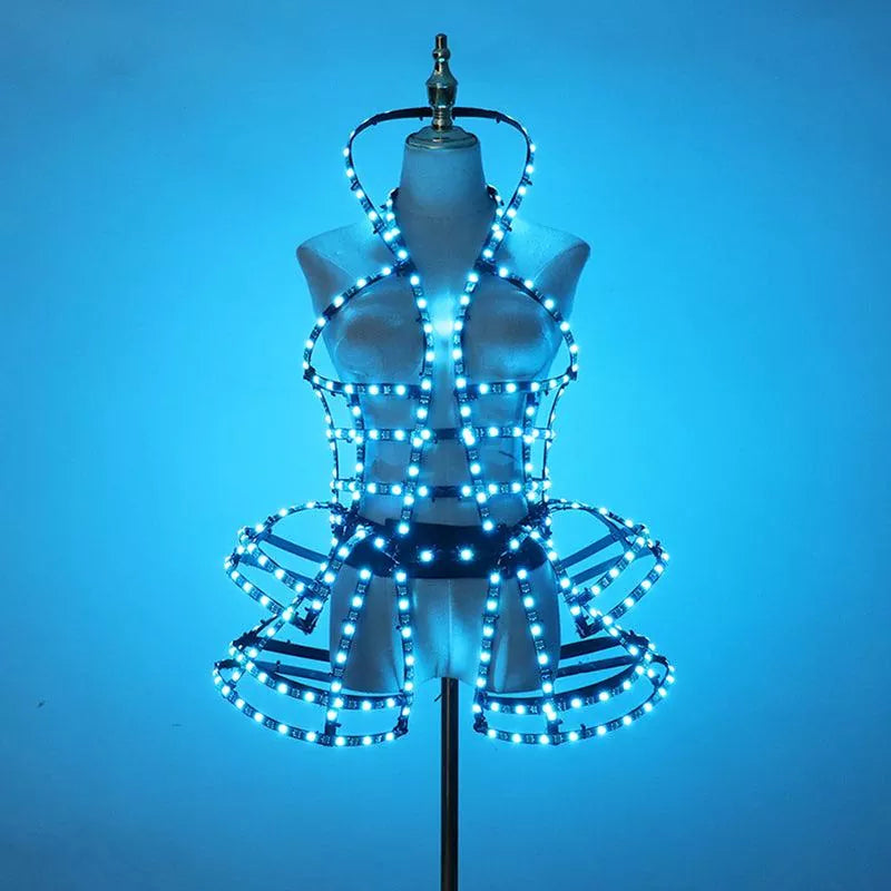 Full Color Digital LED Cage Group Long Style