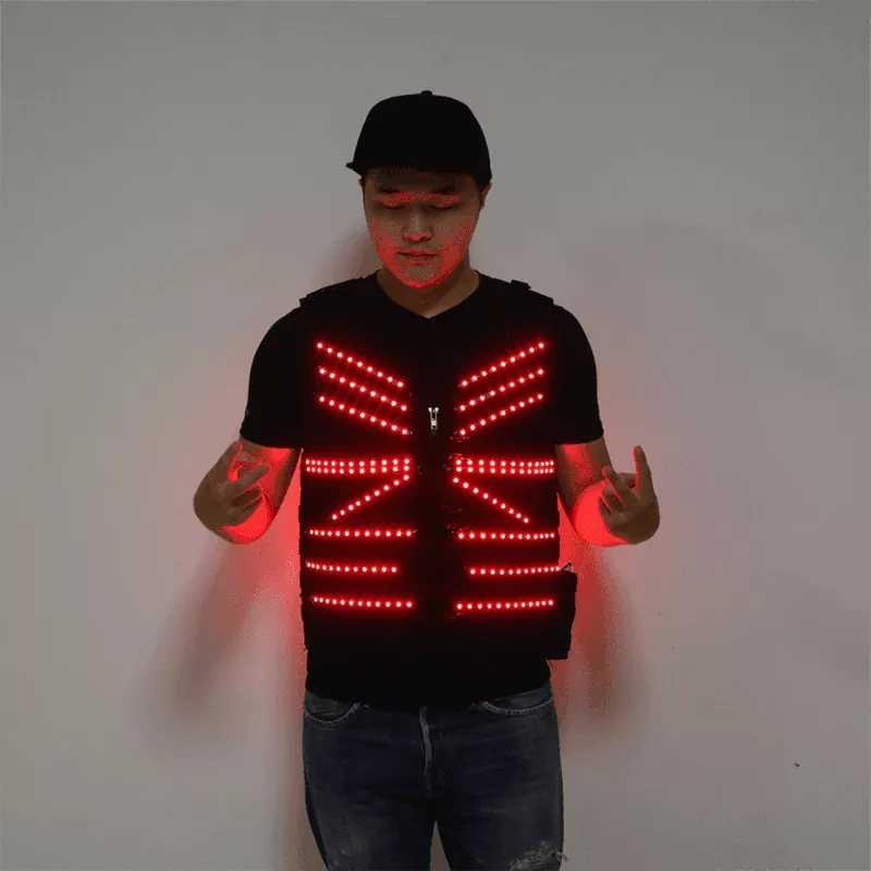 LED colete luminoso