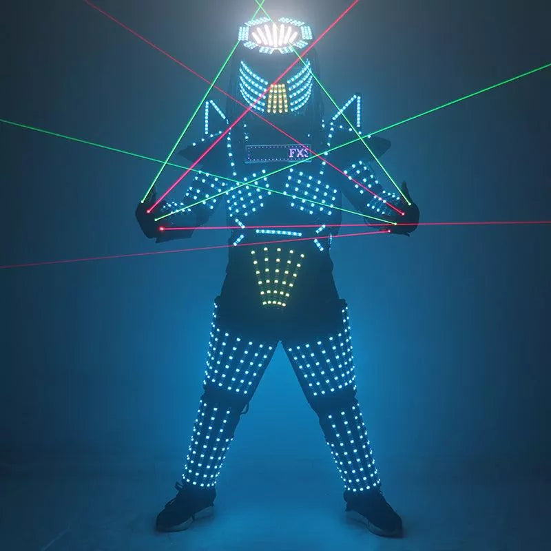 Wanderer Fantasia de Robô com LED