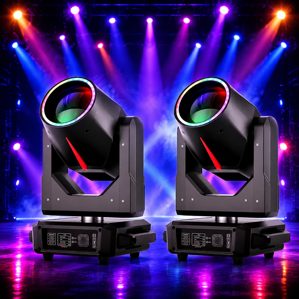 295W Gobo DMX512 Moving Head Stage Light DJ Event-E68