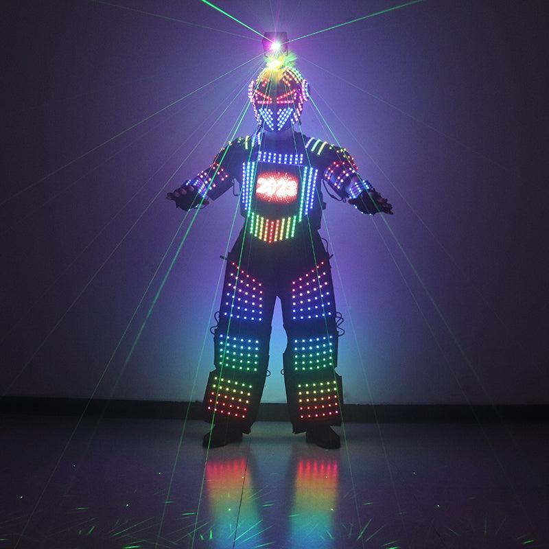 Full Color Pixel LED Robot Suit Costume - Ktvlights