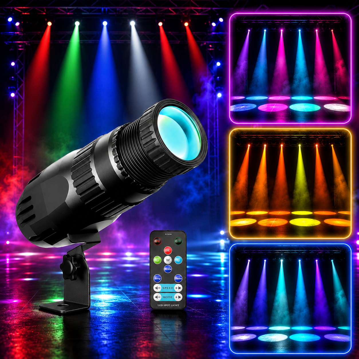 RGBW 4-in-1 spotlight-J2