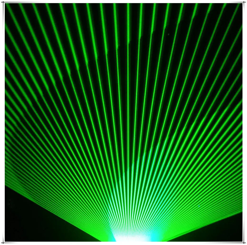8w-15w APP Outdoor rooftop green landmark laser light-B38